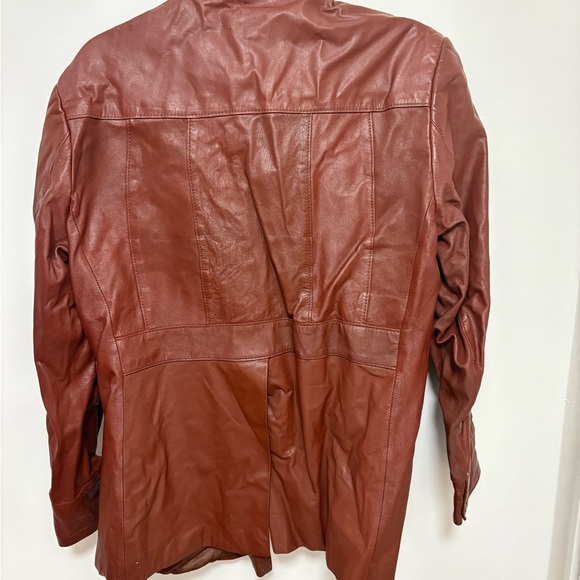 London bobby Vintage Leather Jacket - Picture 3 of 3